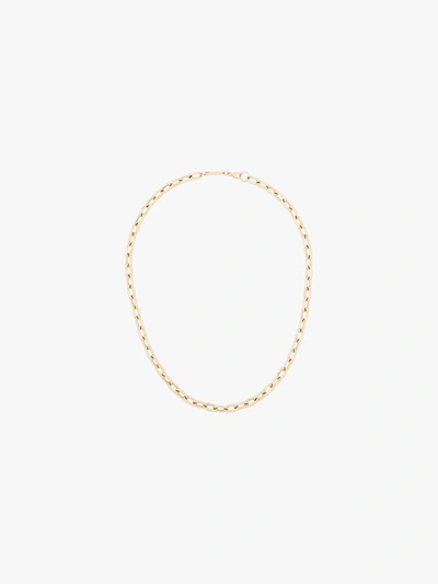 Zoë Chicco 14kt Yellow Gold Chain-link Necklace In Yellow