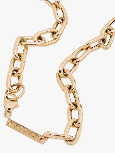 Zoë Chicco 14kt Yellow Gold Chain-link Necklace In Yellow