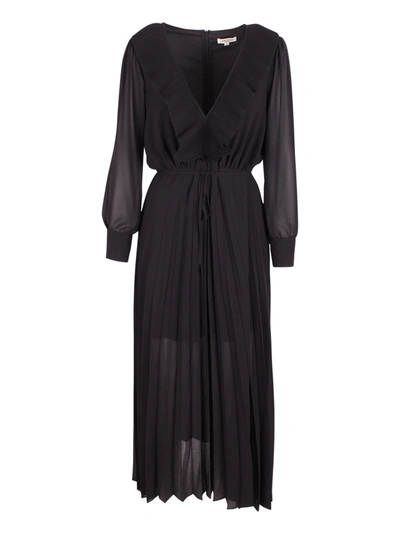 Shop Jovonna London Kelissa Polyester Dress In Black
