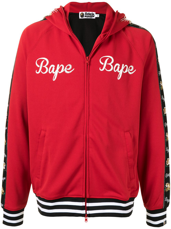 red tiger bape hoodie