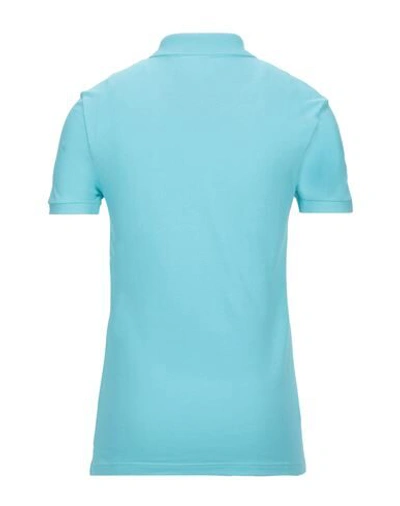 Shop Lacoste Polo Shirt In Turquoise