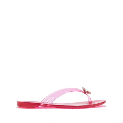 Shop Casadei Jelly In Cherry Passion