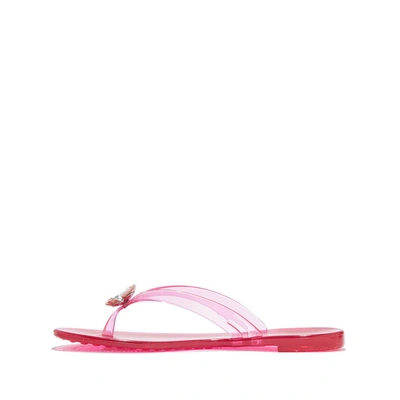 Shop Casadei Jelly In Cherry Passion