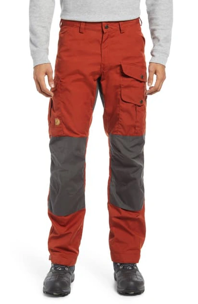 Shop Fjall Raven 'vidda Pro' Cargo Pants In Autumn Leaf Stone Grey