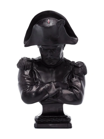 Shop Cire Trudon Napoleon Bust Candle (1.8kg) In Black