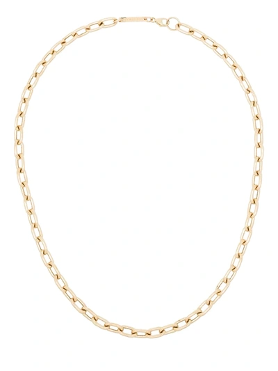 Zoë Chicco 14kt Yellow Gold Chain-link Necklace In Yellow