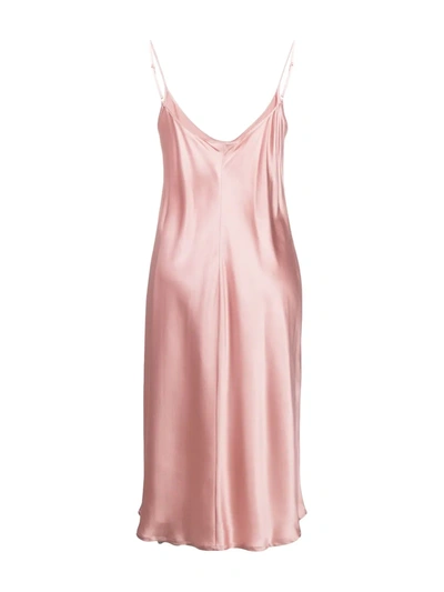 Shop La Perla Spaghetti Strap Dress In Pink