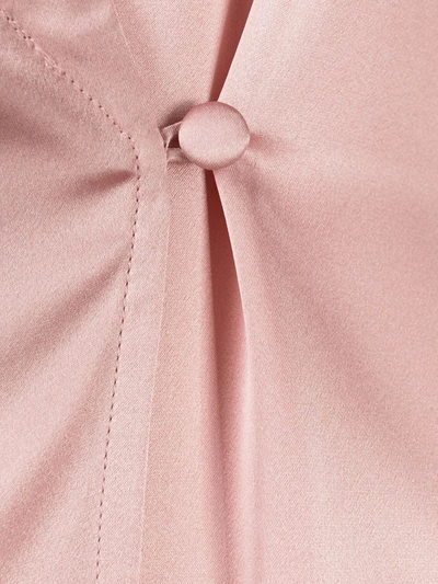 Shop La Perla Tie-waist Robe In Pink