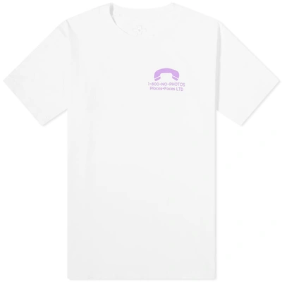 Shop Places+faces 1-800 Printed Tee In White