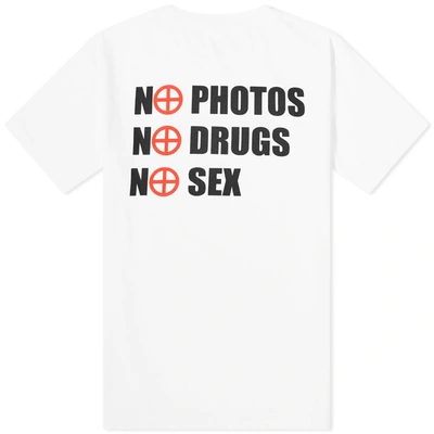 Shop Places+faces No Drugs No Sex Tee In White