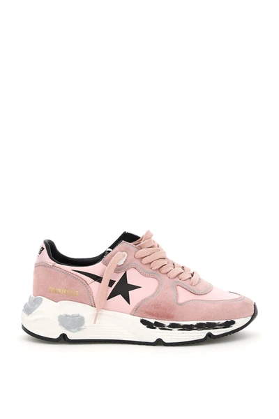 Shop Golden Goose Deluxe Brand Running Sole Sneakers In Pink