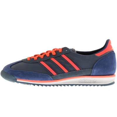 Shop Adidas Originals Sl 72 Trainers Navy