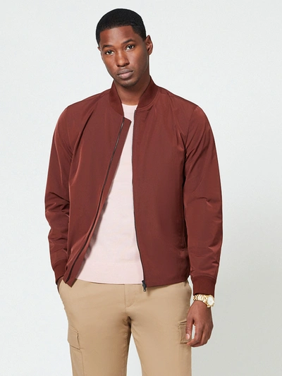 Shop Theory City Bomber Jacket - Xl - Also In: M, L, S In Red