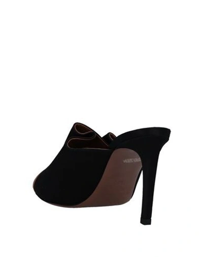 L'AUTRE CHOSE L' AUTRE CHOSE WOMAN SANDALS BLACK SIZE 7.5 TEXTILE FIBERS 11961863NL 13