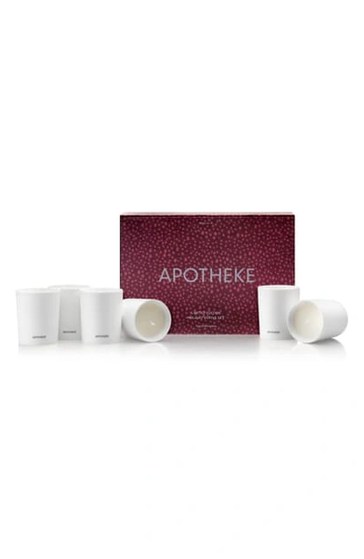 Shop Apotheke 6-piece Seasonal Discovery Votive Candle Set In Multi