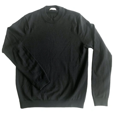 Pre-owned Sandro Navy Wool Knitwear & Sweatshirts