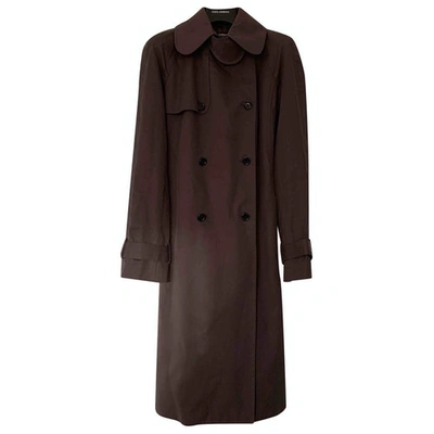 Pre-owned Dolce & Gabbana Trench Coat In Grey