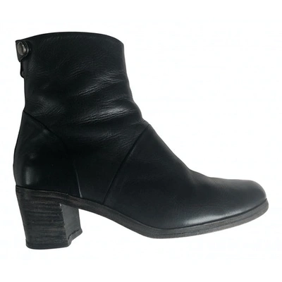Pre-owned Hope Black Leather Boots