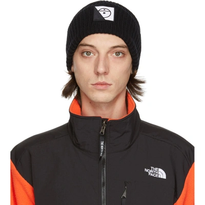 Shop The North Face Black Series Black Wool Mega Beanie In Jk3 Black