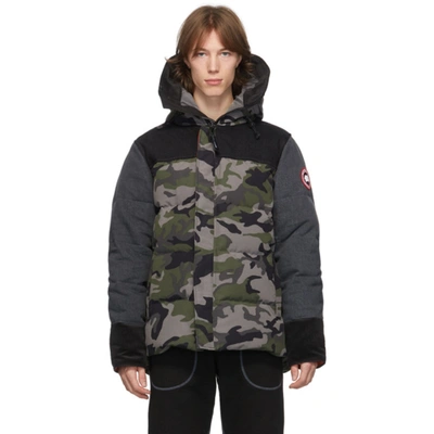 Shop Junya Watanabe Grey Canada Goose Edition Customized Macmillan Parka In 1 Grey