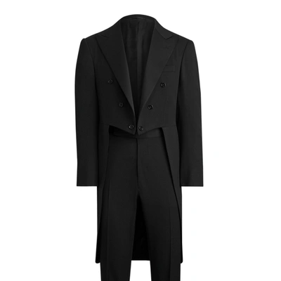 Shop Ralph Lauren Gregory Handmade Tailcoat Tuxedo In Black