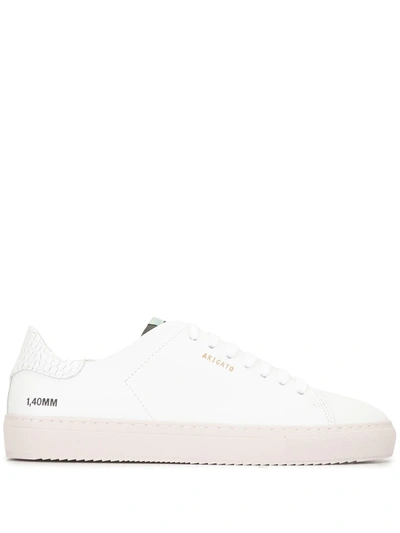 Shop Axel Arigato Clean 90 Triple Animal Sneakers In White