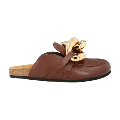 Shop Jw Anderson Chain Loafer In Cola