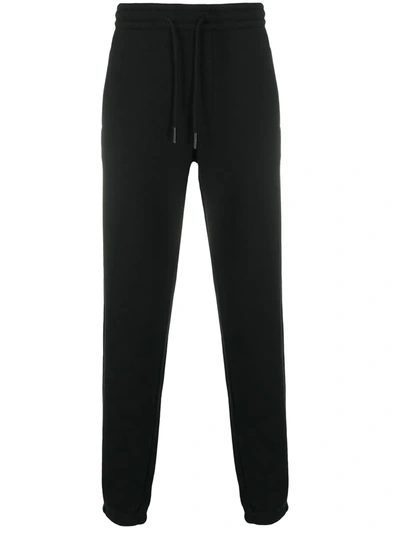 Shop Sun 68 Drawstring Waist Trousers In Black