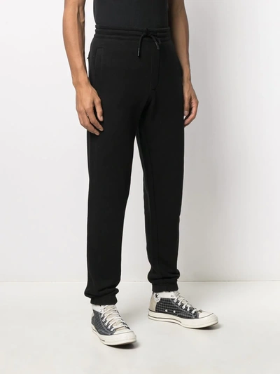 Shop Sun 68 Drawstring Waist Trousers In Black