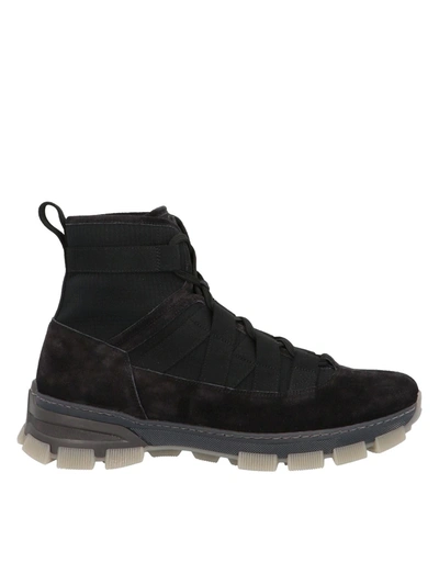 Shop Loewe Army Ankle Boots In Black
