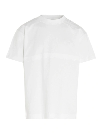 Shop Jacquemus Logo T-shirt In White