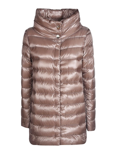 Shop Herno Amelia Ultralight Padded Coat In Pink