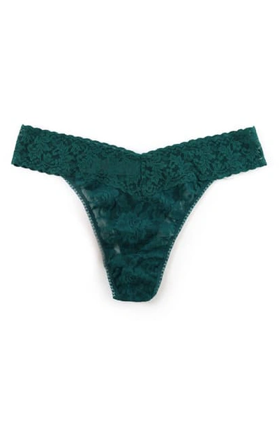 Shop Hanky Panky Occasions Original Rise Thong In Merry Everything Ivy