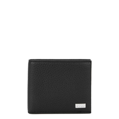 Shop Hugo Boss Crosstown Black Grained Leather Wallet