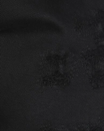 Shop Frankie Morello Man Denim Pants Black Size 32 Cotton, Elastane