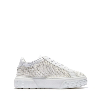 Shop Casadei Off Road - Woman Sneakers White 37.5