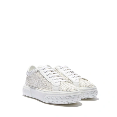 Shop Casadei Off Road - Woman Sneakers White 37.5