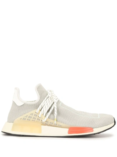 Shop Adidas Originals By Pharrell Williams Hu Nmd Prd Sneakers In Neutrals