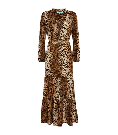 Shop Melissa Odabash Leopard Print Maxi Dress