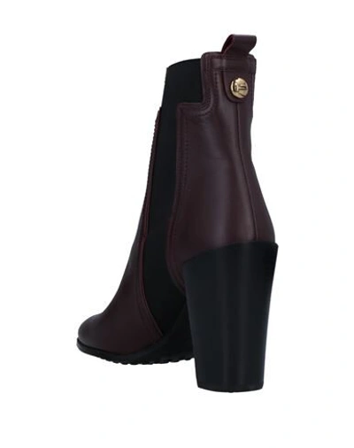 Tod's Ankle Boots In Purple
