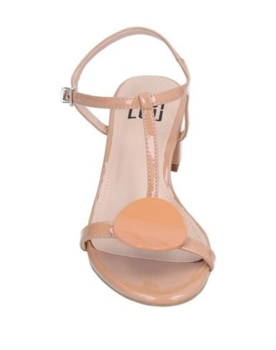 Shop Bibi Lou Woman Sandals Blush Size 8 Textile Fibers In Pink