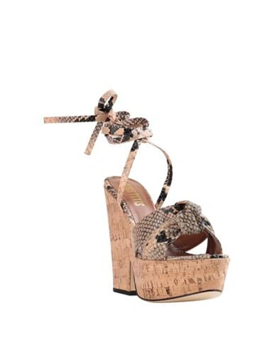 Paris Texas Sandals In Beige