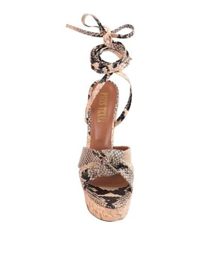 Paris Texas Sandals In Beige