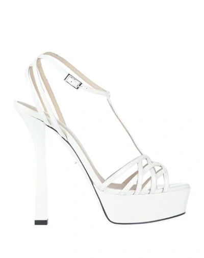 Shop Greymer Sandals In White