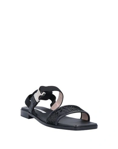 Shop Alberto Gozzi Sandals In Black