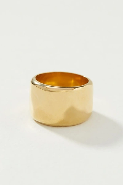 Shop Soko 24-karat Ripple Ring In Gold