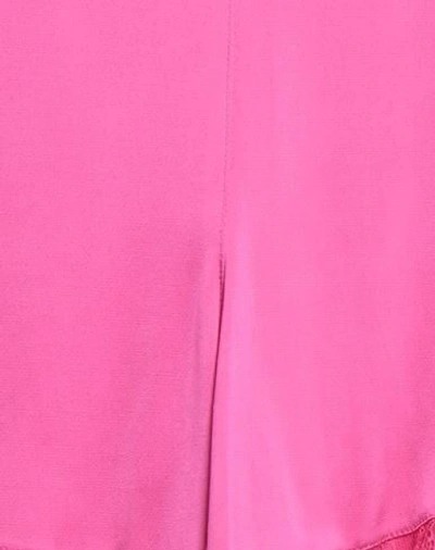 Shop Patrizia Pepe Woman Shorts & Bermuda Shorts Fuchsia Size 6 Viscose, Elastane, Polyamide In Pink