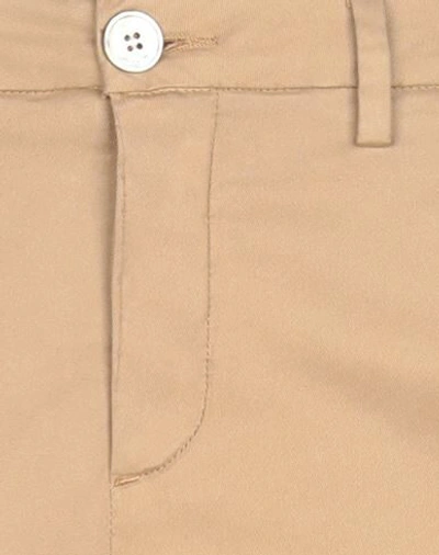 Shop Aglini Woman Pants Camel Size 27 Cotton, Elastane In Beige