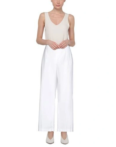 Shop Mauro Grifoni Pants In White