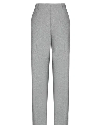 Shop Iris Von Arnim Pants In Grey